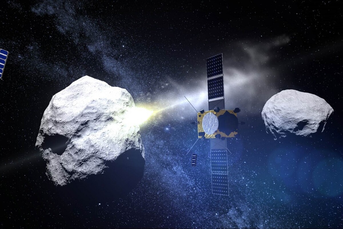 Столкновение аппарата DART со спутником астероида может иметь неожиданные последствия